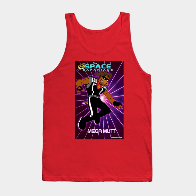 The Space Safarians- Mega Mutt Tank Top by DocNebula